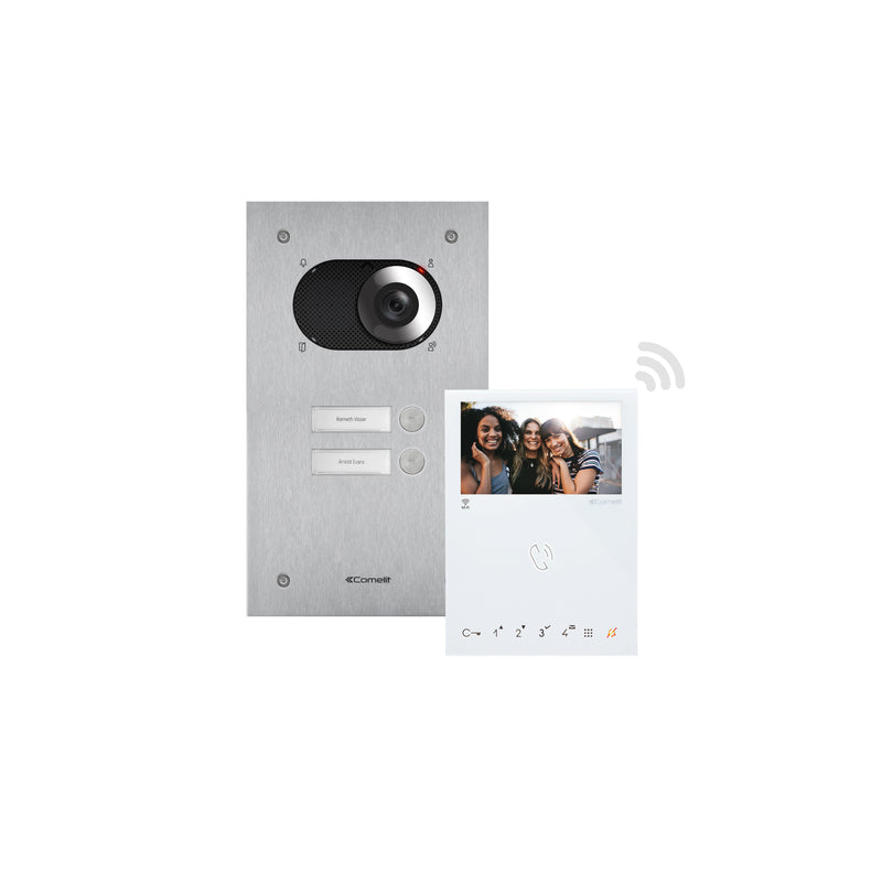 Comelit - Türsprech-Set Zweifamilienhauskit Switch KVS2012 1xMonitorMini HFWiFi