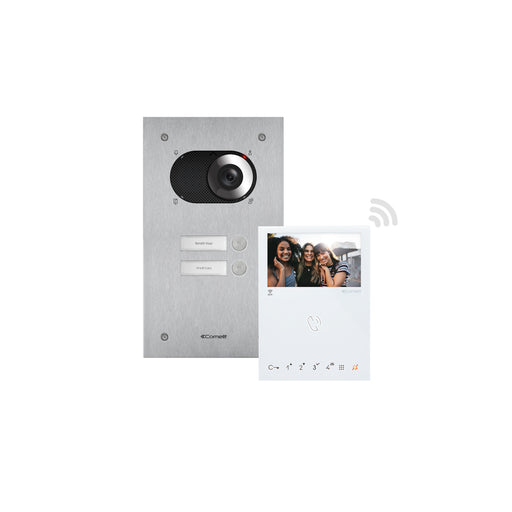 Comelit - Türsprech-Set Zweifamilienhauskit Switch KVS2012 1xMonitorMini HFWiFi