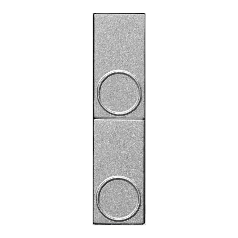 Grothe - Zusatzgerät für Türkommunikation Wechseltaste KT 1730/102 2KT, 18x30x10mm