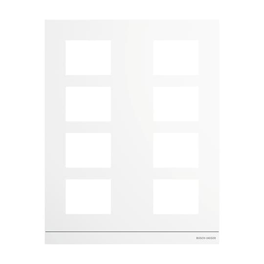 Busch-Jaeger - Montageelement für Türstation Frontplatte 41398CF-W-03 Audio 2/4
