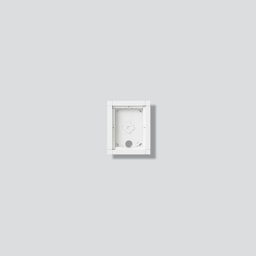 Siedle&Söhne - Montageelement für Türstation Gehäuse-Aufputz GA 612-1/1-01 W weiss − 1 Stück