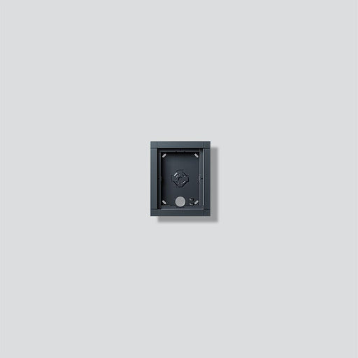 Siedle&Söhne - Montageelement für Türstation Gehäuse-Aufputz GA 612-1/1-01 AG Anthrazitgrau − 1 Stück