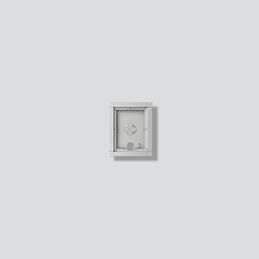 Siedle&Söhne - Montageelement für Türstation Gehäuse-Aufputz GA 612-1/1-01 SM Silber-Metallic − 1 Stück