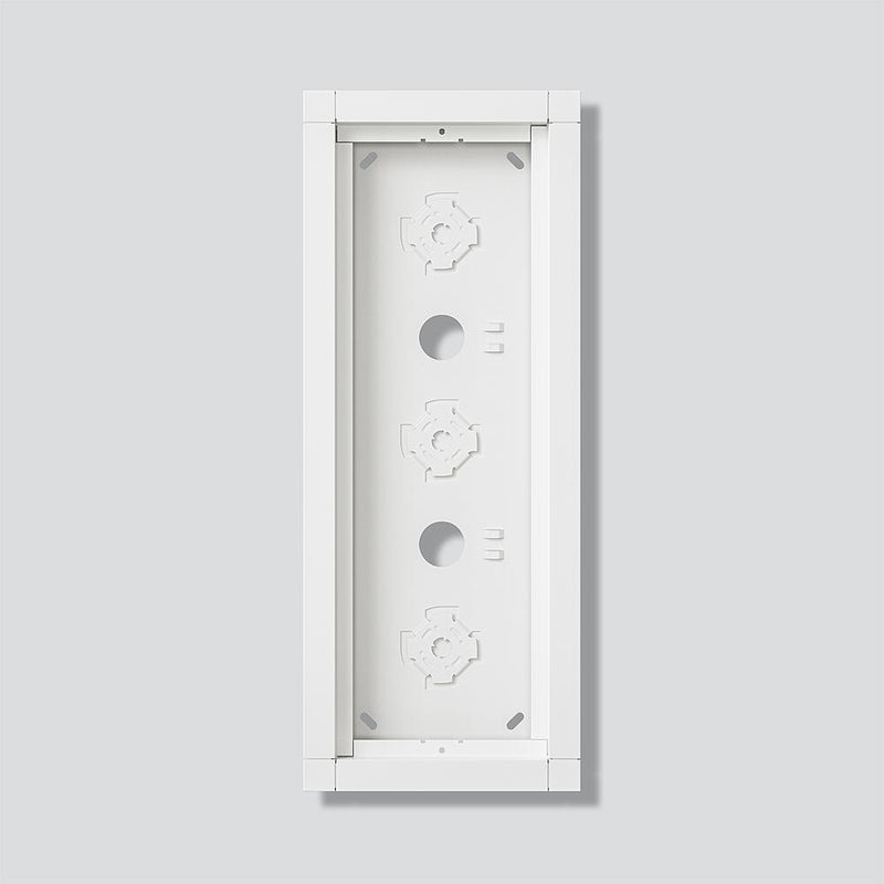 Siedle&Söhne - Montageelement für Türstation Gehäuse-Aufputz GA 612-3/1-01 W Weiß − 1 Stück