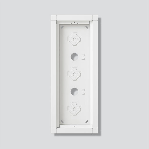 Siedle&Söhne - Montageelement für Türstation Gehäuse-Aufputz GA 612-3/1-01 W Weiß − 1 Stück