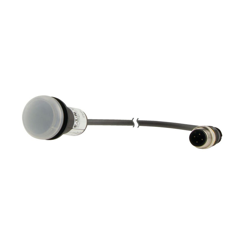 Eaton - Leuchtmelder, Komplettgerät Leuchtmelder flach Kabel C22-L-RGY-24-P1 sw