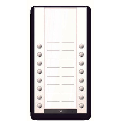 TCS Tür Control - Montageelement für Türstation PET PRO 20Tasten AEA530220-0019 L AP RAL9010