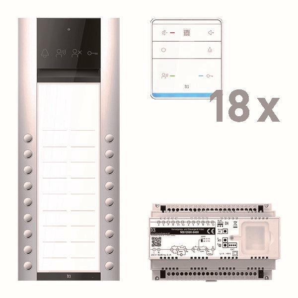 TCS Tür Control - Türsprech-Set audio:pack ASA130218 PAAF182/007 ISW6010 18WE AP
