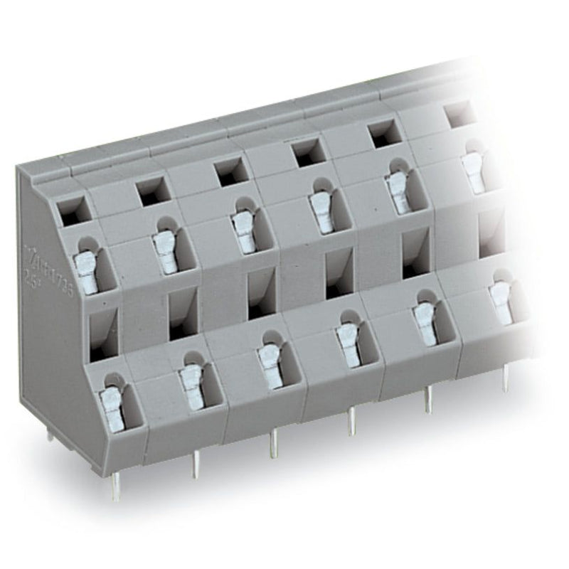 WAGO - Leiterplattenklemme DoppelstockLeiterplattenk. 736-708 2,5mm² − 21 Stück
