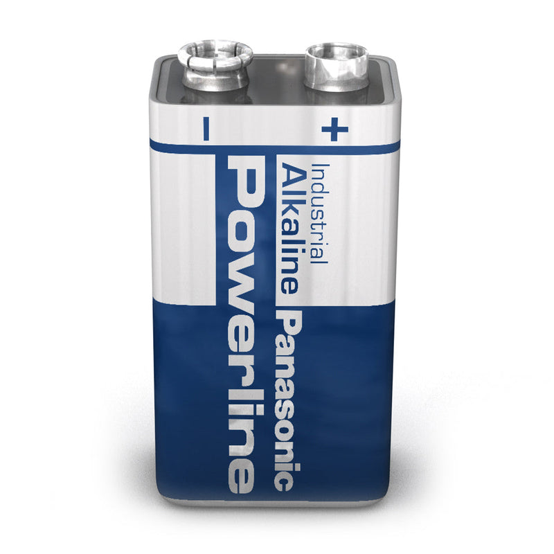 Hückmann - Batterie 9V Block 6LR61AD/B einz(Bulk) Panasonic − 198 Stück