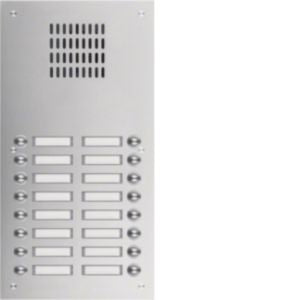 Elcom - Klingeltableau für Türkommunikation UP-Türstation TVG-16/2 eds 16Tast.2-reih.eds mt