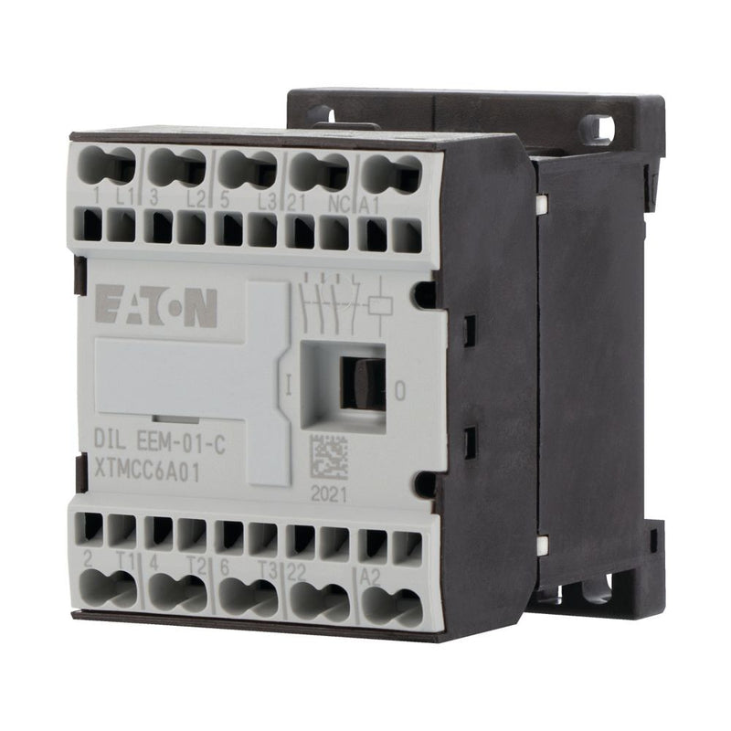 Eaton - Leistungsschütz zum Schalten von Wechselstrom Leistungsschütz DILEEM01C230V#230135 50HZ240V60HZ − 5 Stück