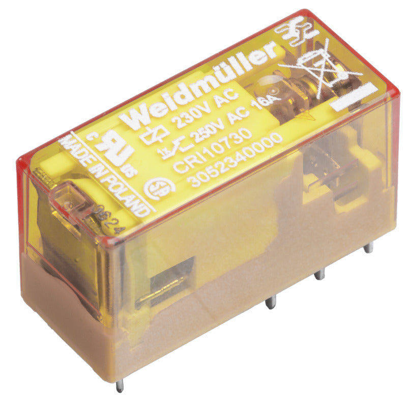 Weidmüller - Schaltrelais Mini-Industrierelais CRI10730 230 V AC − 10 Stück