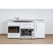 Stengel - Mini-Küche Miniküche Premiumline MPGSMOS180KSGSMKFrBl weiß