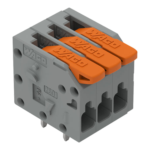 WAGO - Leiterplattenklemme 2601-1103 1,5mm²,gr − 160 Stück