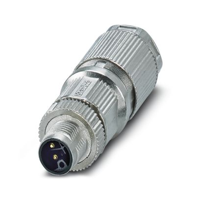 Phoenix Contact - Rundsteckverbinder, feldkonfektionierbar (Industriesteckverbinder) Power-Steckverbinder SACC-M12MSL-#1027479