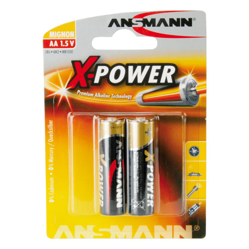Hückmann - Batterie 1,5V Mignon AA 133315(VE 2) X-Power Bli2 Ansmann