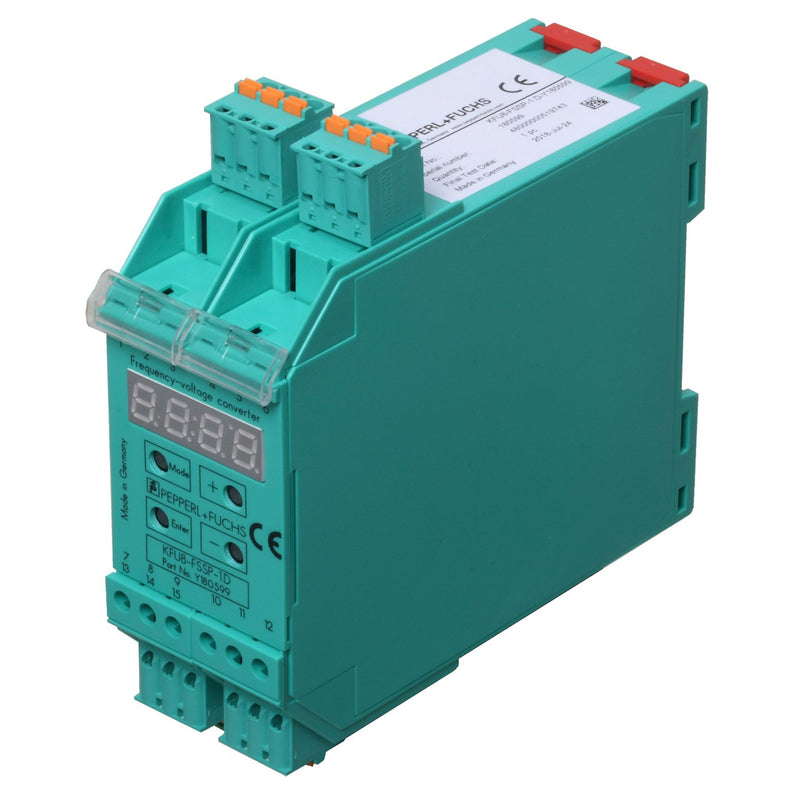 Pepperl+Fuchs Fabrik - Frequenzmessumformer Spannungs-Stromumsetzer KFU8-FSSP-1.DY322444 Frequenz − 1 Stück