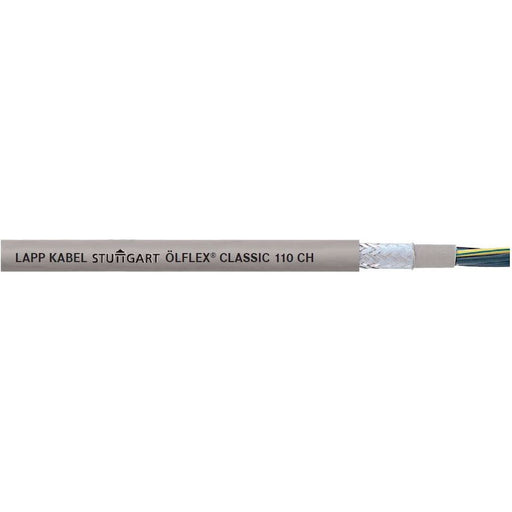 Lapp Kabel&Leitung - Energiekabel < 1 kV, für ortsveränderlichen Einsatz ÖLFLEX CLASSIC 110 CH 10035072/100 7G1,5 − 100 Meter