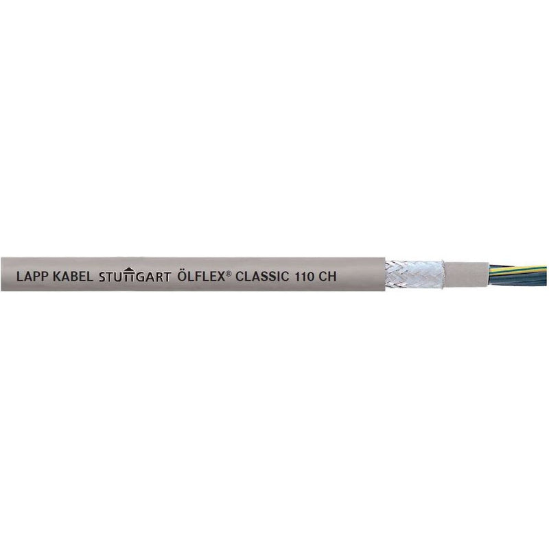 Lapp Kabel&Leitung - Energiekabel < 1 kV, für ortsveränderlichen Einsatz ÖLFLEX CLASSIC 110 CH 10035091/50 5G2,5 − 50 Meter