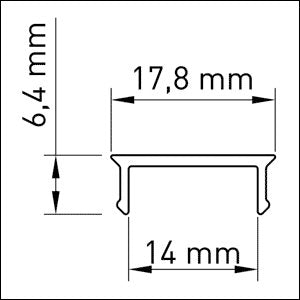 Zumtobel Group - Lichtleiste LED-Lichtbandleuchte ZX2 LINE #42190448 840