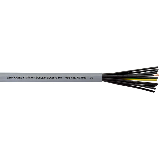 Lapp Kabel&Leitung - Energiekabel < 1 kV, für ortsveränderlichen Einsatz ÖLFLEX CLASSIC 110 25G0,5 1119025/50 − 50 Meter