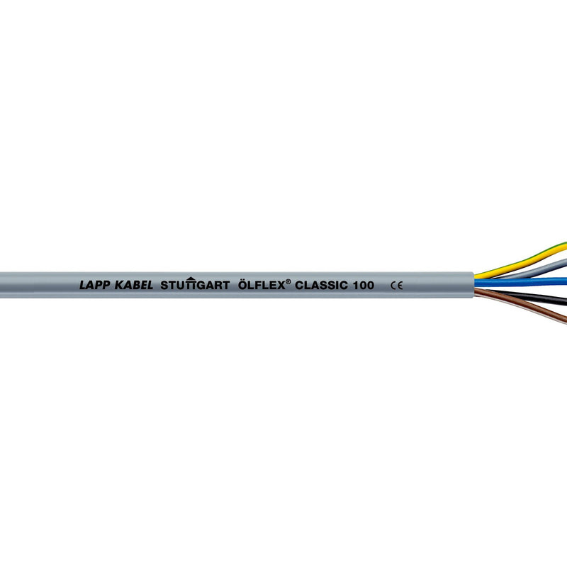 Lapp Kabel&Leitung - Energiekabel < 1 kV, für ortsveränderlichen Einsatz ÖLFLEX CLASSIC 100 0010049/100 300/500V 10G1 − 100 Meter