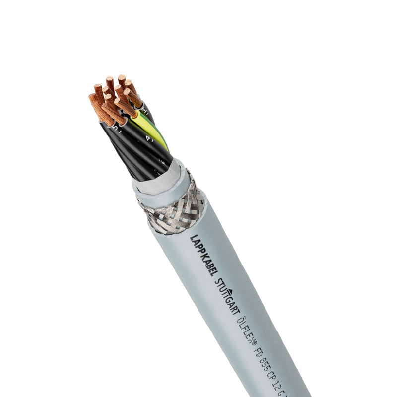 Lapp Kabel&Leitung - Energiekabel < 1 kV, für ortsveränderlichen Einsatz ÖLFLEX FD 855 CP 3G1 0027636/100 − 100 Meter