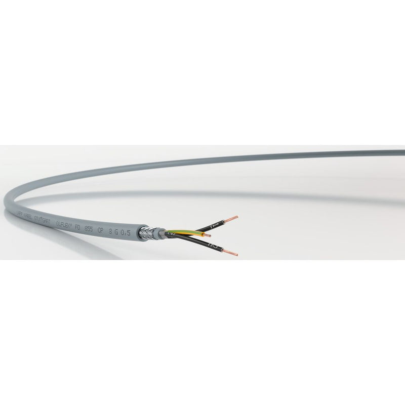 Lapp Kabel&Leitung - Energiekabel < 1 kV, für ortsveränderlichen Einsatz ÖLFLEX FD 855 CP 2X1,5 0027649/100 − 100 Meter