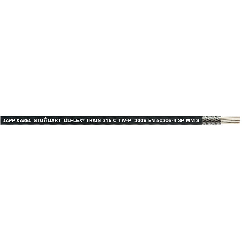 Lapp Kabel&Leitung - Energiekabel < 1 kV, für feste Verlegung ÖLFLEX TRAIN 315 C TW-P 15315046/100 300V 37X1 − 100 Meter