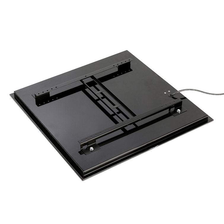 Vitramo - Infrarot-Strahlungspaneel Wand-Heizelement VL-F06060S 600x600x28 400W sw