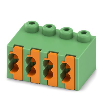 Phoenix Contact - Kabelsteckverbinder für Leiterplattensteckverbinder Leiterplattenklemme FK-MPT 0,5/ 4-ST-3,5 4A,250V,4-pol,gn − 50 Stück