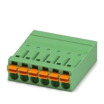 Phoenix Contact - Kabelsteckverbinder für Leiterplattensteckverbinder Leiterplattensteckverb. IFMC 1,5/ 6-ST-3,5 8A,160V,6-pol,gn − 50 Stück