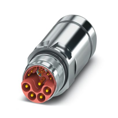 Phoenix Contact - Rundsteckverbinder, feldkonfektionierbar (Industriesteckverbinder) Kupplungssteckverbinder SH-8EPC58A9LDLS 4+4+4+PE ger/lg.M23