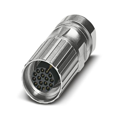 Phoenix Contact - Rundsteckverbinder, feldkonfektionierbar (Industriesteckverbinder) Kabelsteckverbinder ST-17P1N8A8005 17-polig gerade − 1 Stück