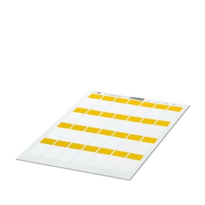 Phoenix Contact - Kabelmarkierungssystem Kabelmarker WML 14 (25X19)A4 YE gelb, 25x19mm − 10 Stück