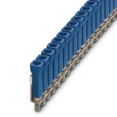 Phoenix Contact - Querverbinder/Brücker für Reihenklemme Brücke LB 100-6 BU − 10 Stück