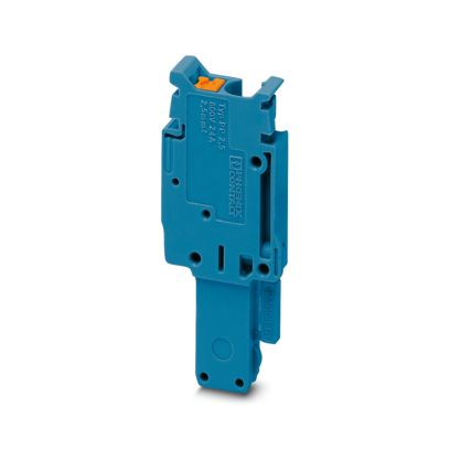 Phoenix Contact - Reihenklemmen-Steckadapter Stecker PP 2,5/ 1-R BU − 50 Stück