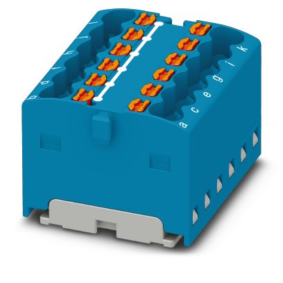 Phoenix Contact - Durchgangs-Reihenklemme Verteilerblock PTFIX 12X1,5 BU − 20 Stück