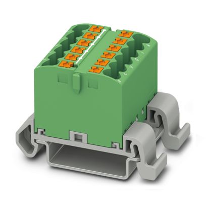 Phoenix Contact - Durchgangs-Reihenklemme Verteilerblock PTFIX 12X2,5#3273162 − 8 Stück