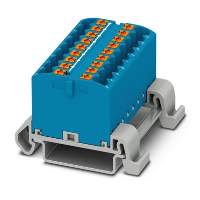Phoenix Contact - Durchgangs-Reihenklemme Verteilerblock PTFIX 18X2,5#3273178  − 8 Stück