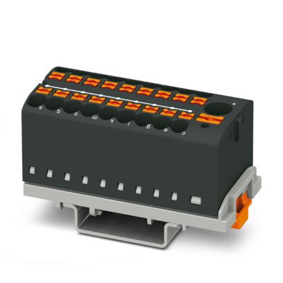 Phoenix Contact - Durchgangs-Reihenklemme Verteilerblock PTFIX 6/18X2#3273124  − 8 Stück