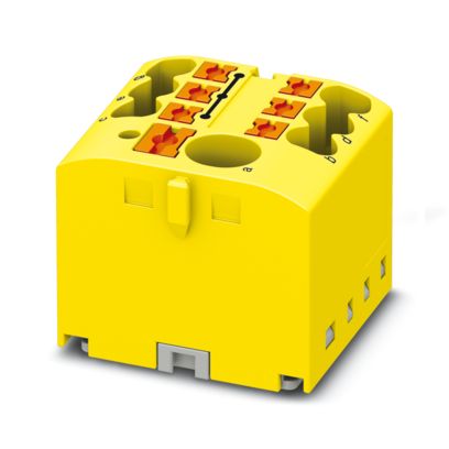 Phoenix Contact - Durchgangs-Reihenklemme Verteilerblock PTFIX 6/6X2,5 YE − 10 Stück