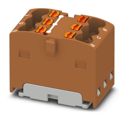 Phoenix Contact - Durchgangs-Reihenklemme Verteilerblock PTFIX 6X1,5 BN − 20 Stück
