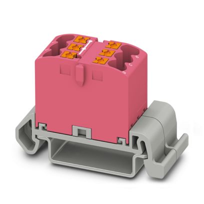 Phoenix Contact - Durchgangs-Reihenklemme Verteilerblock PTFIX 6X2,5-NS35A PK − 10 Stück