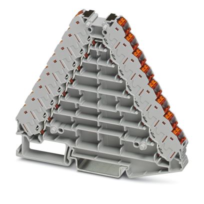 Phoenix Contact - Durchgangs-Reihenklemme Potenzialverteiler PTRV 8-PV /RD − 10 Stück