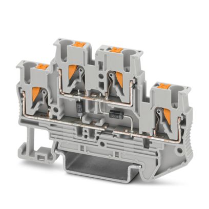 Phoenix Contact - Bauelement-Reihenklemme Bauelementreihenklemme PTTB 2,5-2DI#3211445  − 50 Stück
