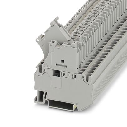 Phoenix Contact - Sicherungs-Reihenklemme Sicherungsklemme ST 4-HESILED#3036552 − 50 Stück