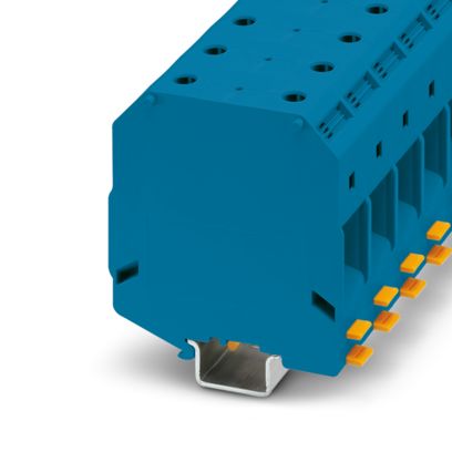 Phoenix Contact - Durchgangs-Reihenklemme Hochstromklemme UKH 95 1500V BU − 3 Stück