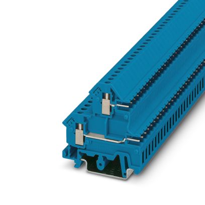 Phoenix Contact - Durchgangs-Reihenklemme Doppelstockklemme UKK 3-MSTB-5,08 BU − 50 Stück